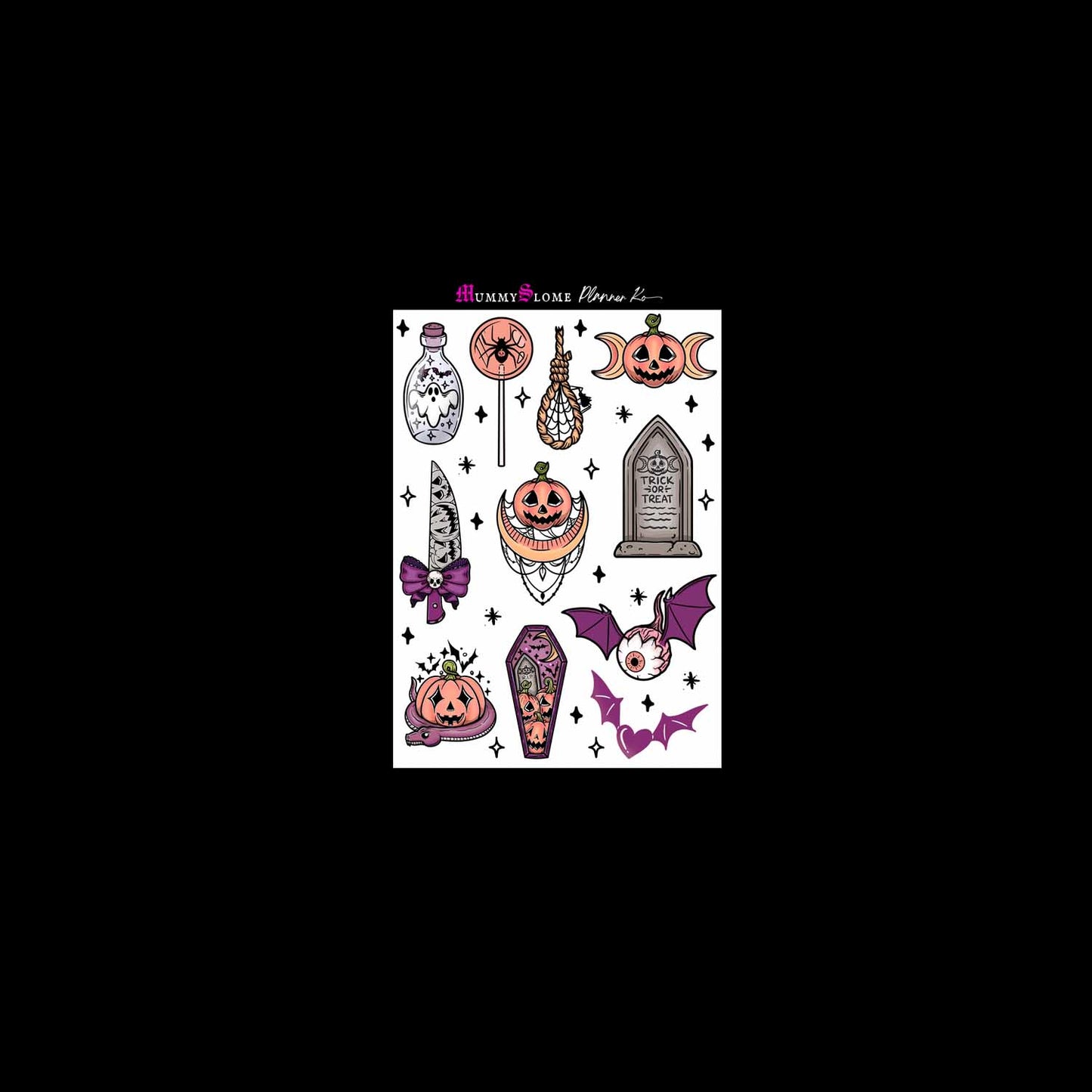 ππ» Spooky Charm Sticker Sheet 3 π»π