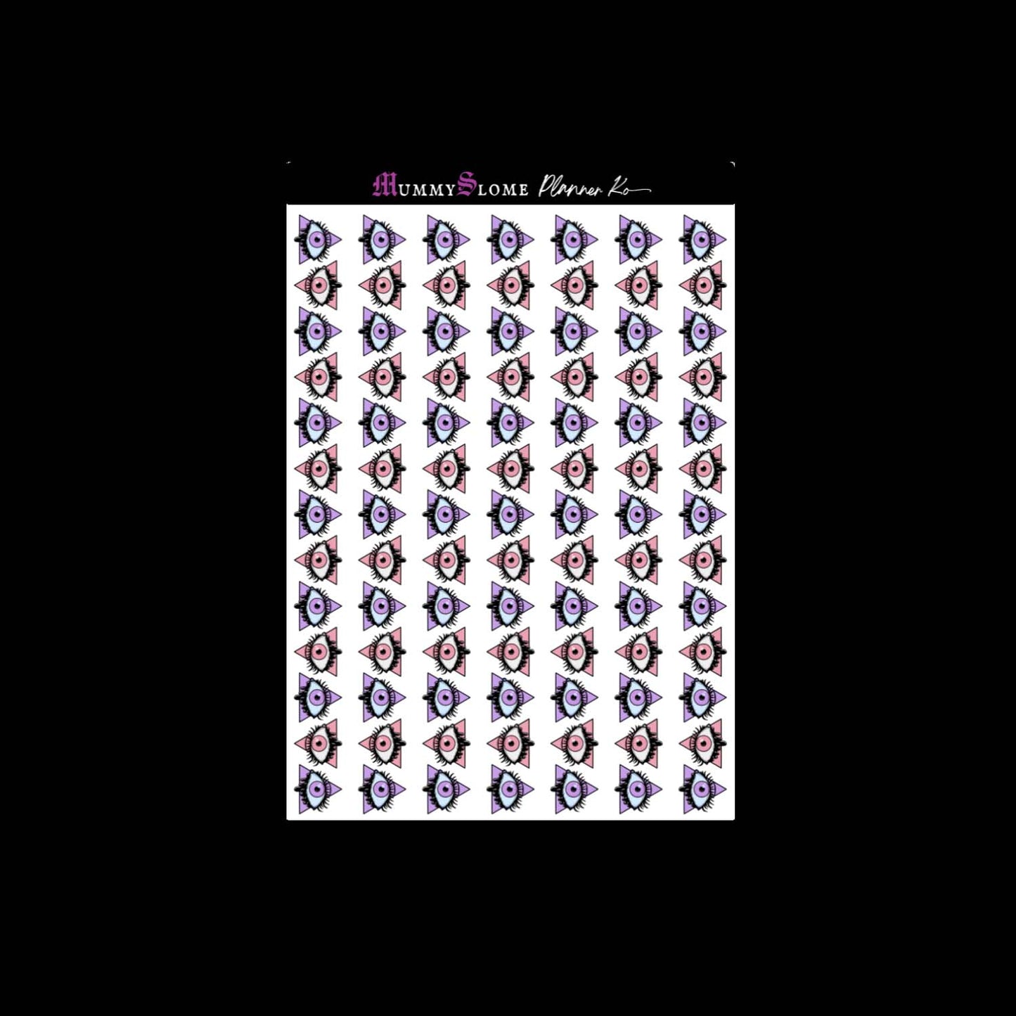 💜🦇Spooky Chic Planner Kit 🕸️💜 Sheet 5