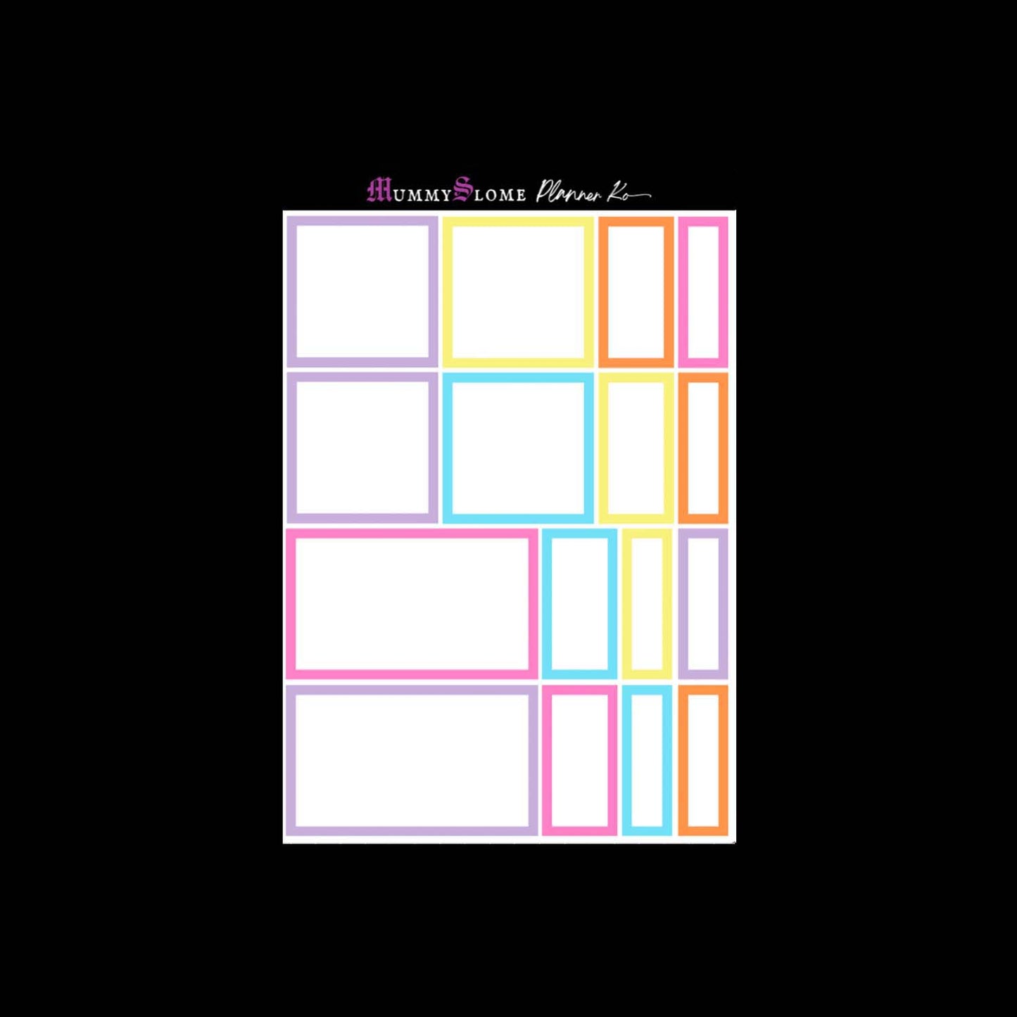 🐰🎨 Creepy Cute Easter Planner Sticker Kit Sheet 8 🎨🐰