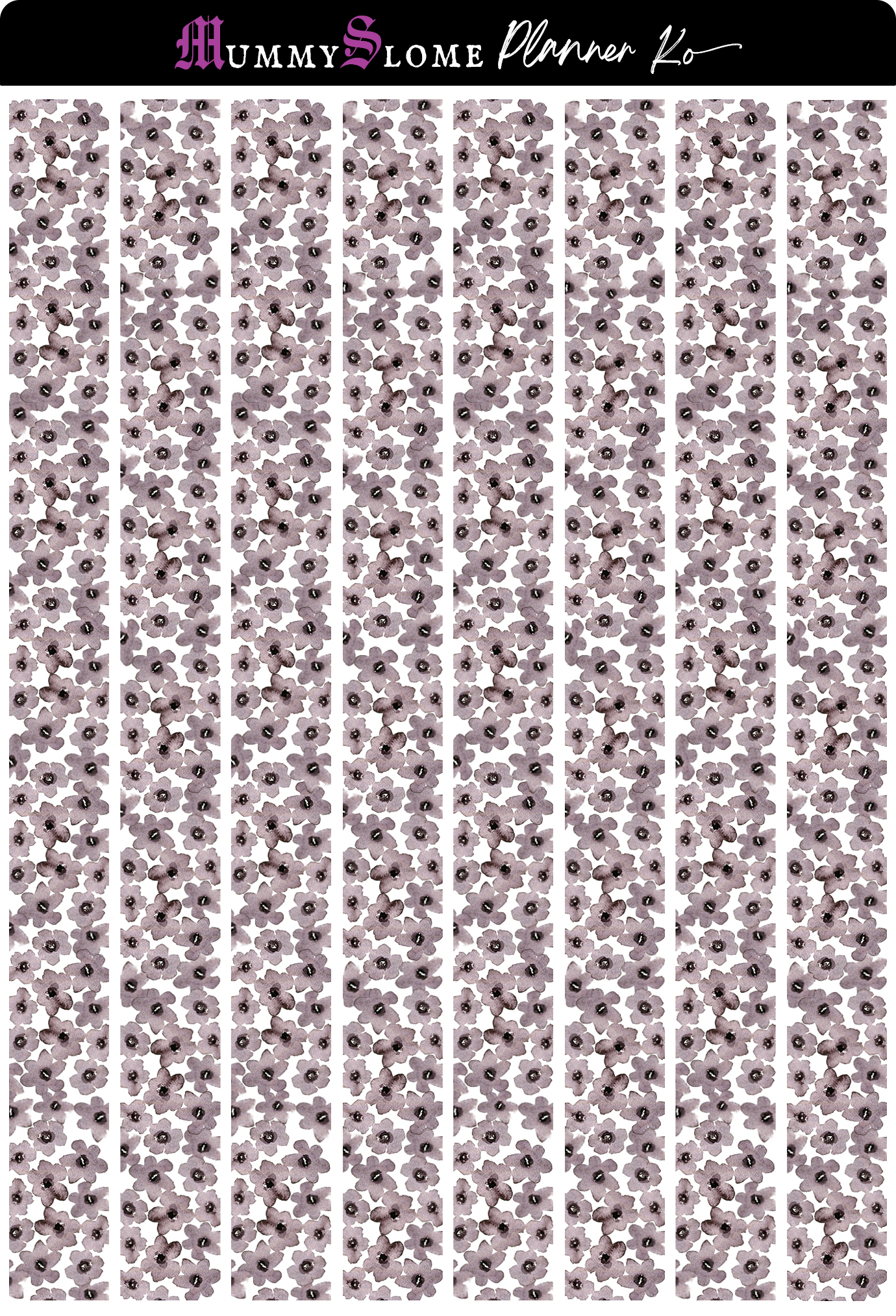 Goth Sloth Love Sticker Kit