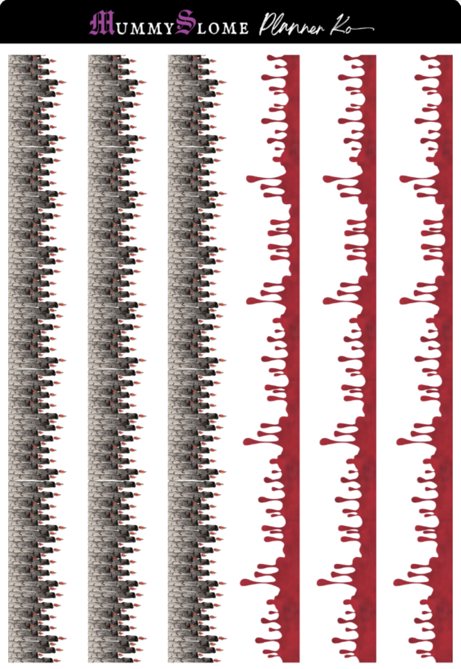 Haunted Tea Time Sticker Kit