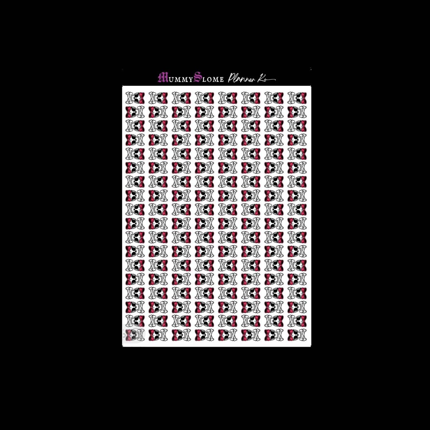 π€πβ¨ Glamour Goth Planner Sticker Kit! πΈοΈπ€π Sheet 5