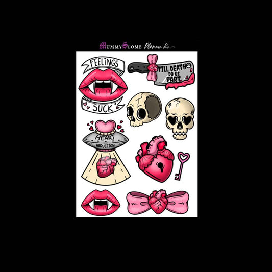 Anti Valentine's Day Deco Sheet 1