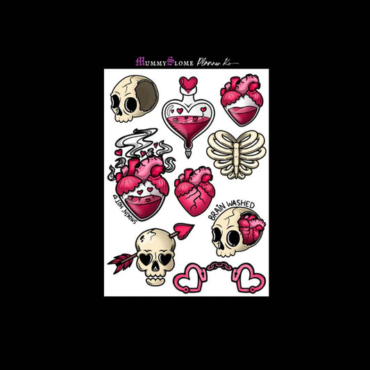 Anti Valentine's Day Deco Sheet 2