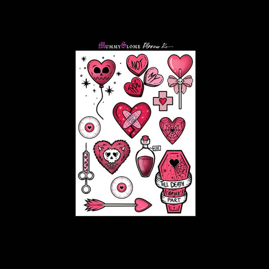 Anti Valentine's Day Deco Sheet 3