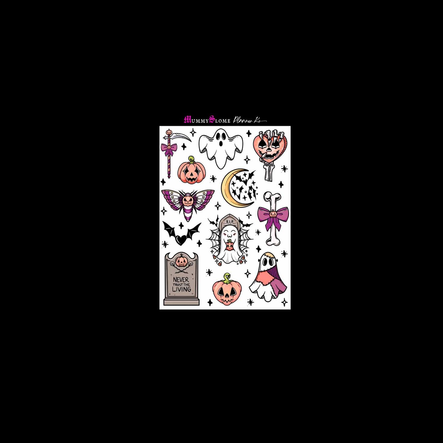 🎃👻 Spooky Charm Sticker Sheet 2 👻🎃