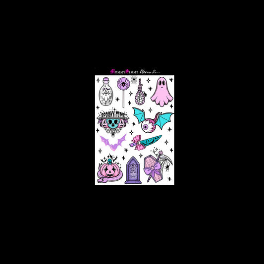 🎀👻 Pastel Haunt Sticker Sheet 3 👻🎀