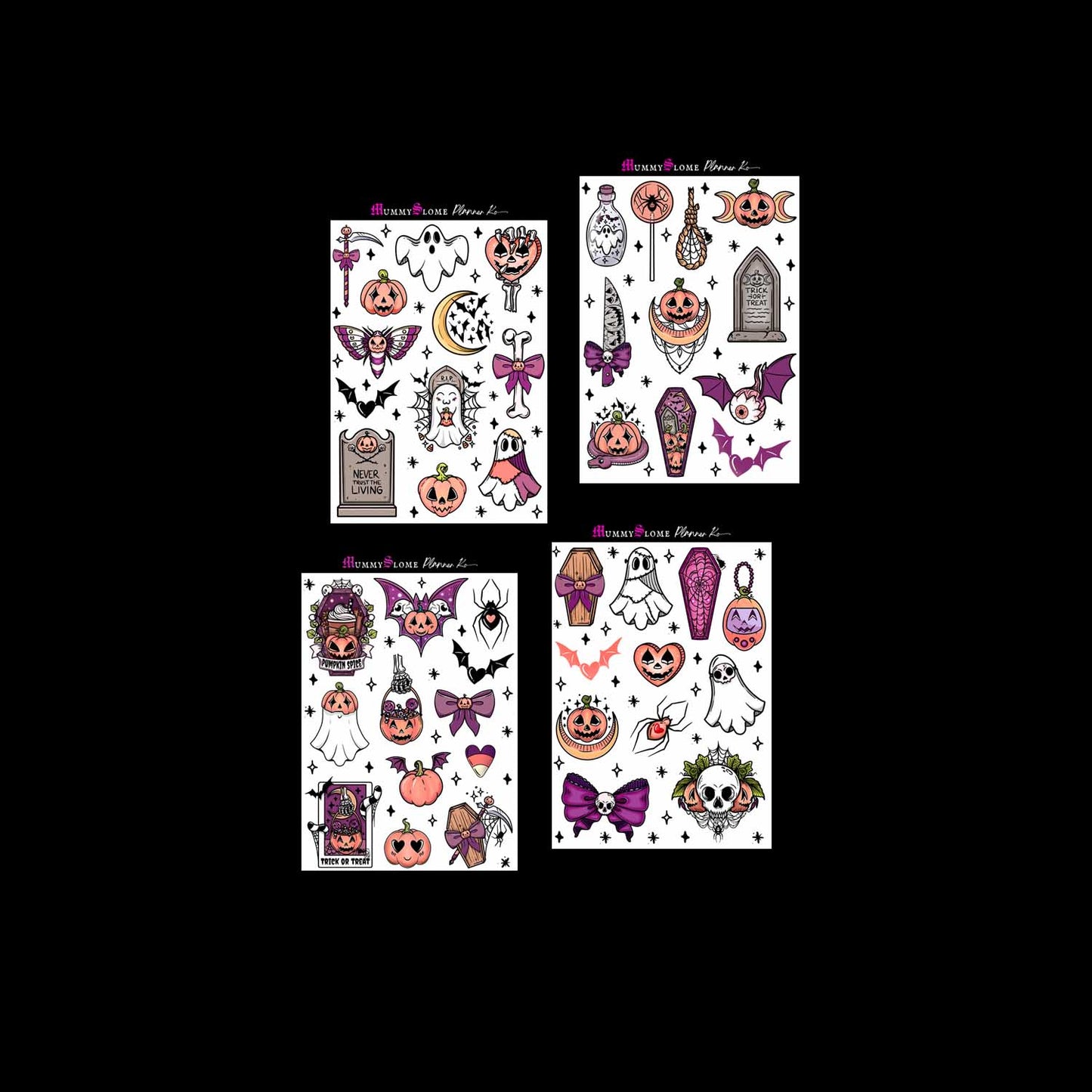 🎃👻 Spooky Charm Sticker Kit 👻🎃