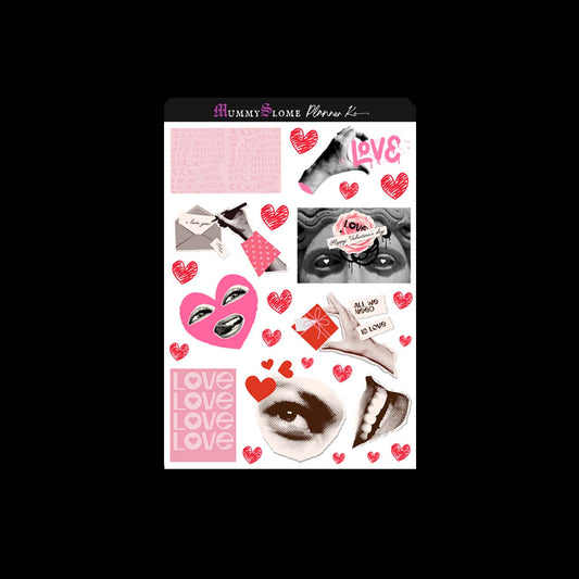 Be My Valentine Deco Sheet 3