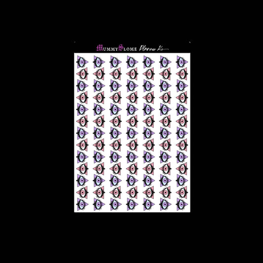 💜🦇Spooky Chic Planner Kit 🕸️💜  Sheet 5