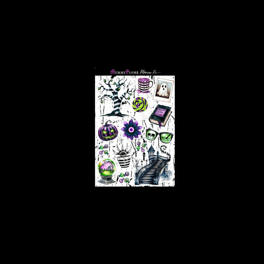 ⚰️💜 The Afterlife Sticker Sheet 4 💜⚰️