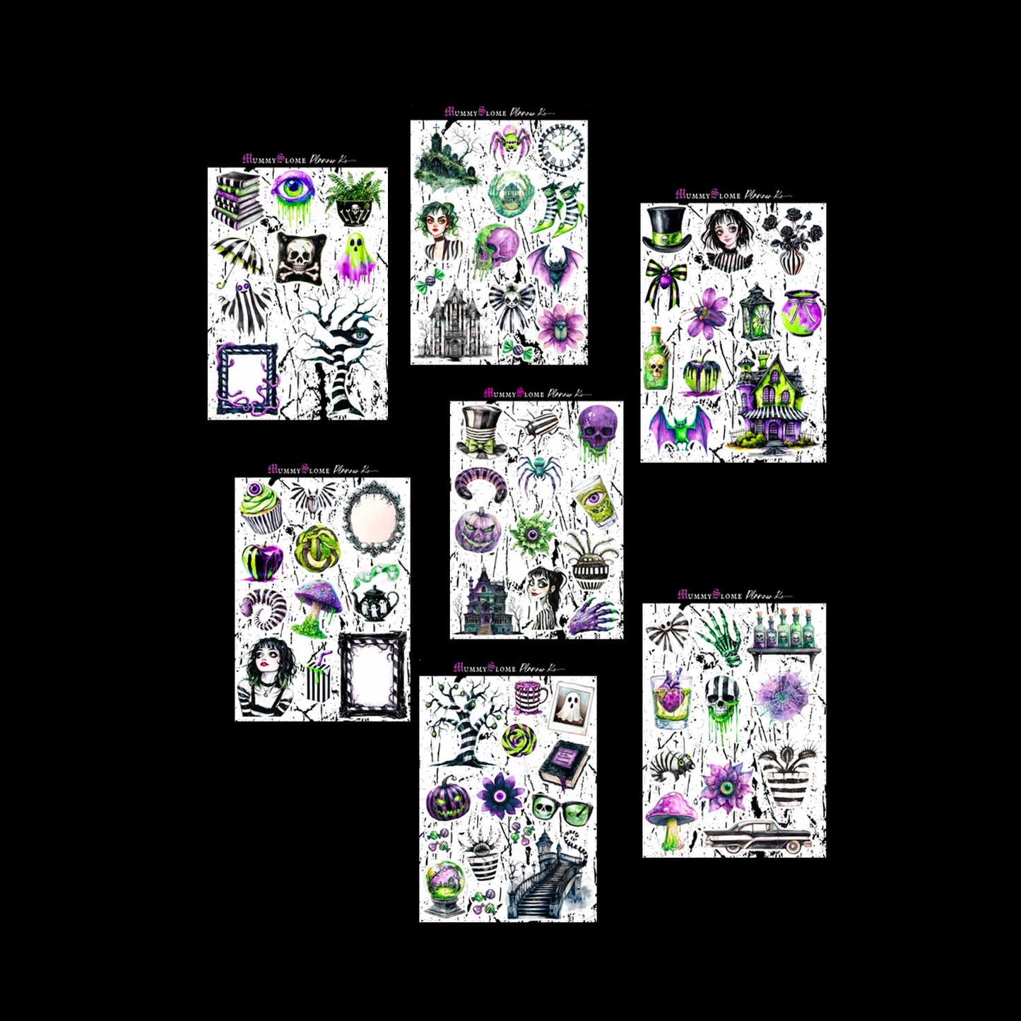 ⚰️💜 The Afterlife Sticker Kit 💜⚰️