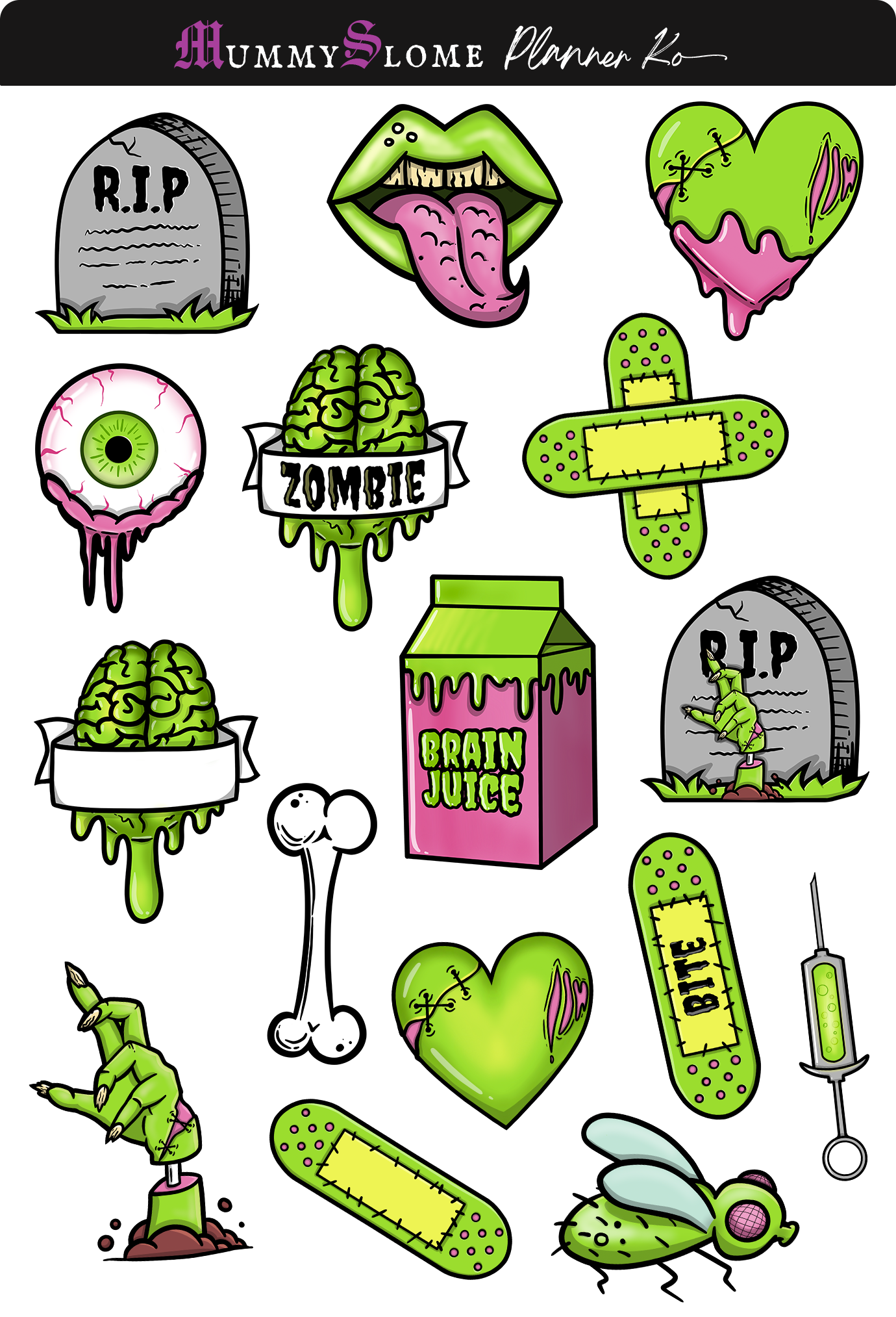 Zeopard Sticker Kit